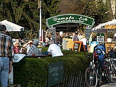 Gartenrestaurant  "Dampfa Eck"  in Kladow