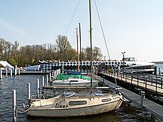 Kladower Hafen im Frühjahr 2009