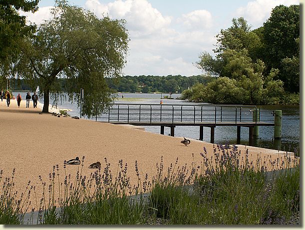 Blick auf die Havel vom Imchenplatz aus